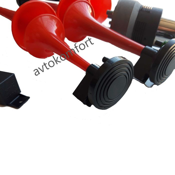 12V Dixie Duke Of Hazzard Тромба Петица Въздушна С Мелодия С Пет Фунии