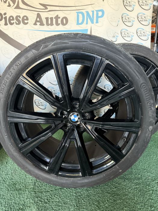 Jante pe 22 Bmw X5 G05 X6 G06 X7 G07 cu anvelope