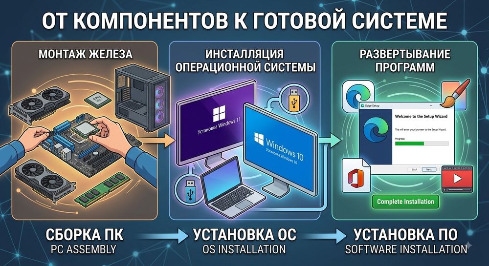 Собираю пк в любом бюджете