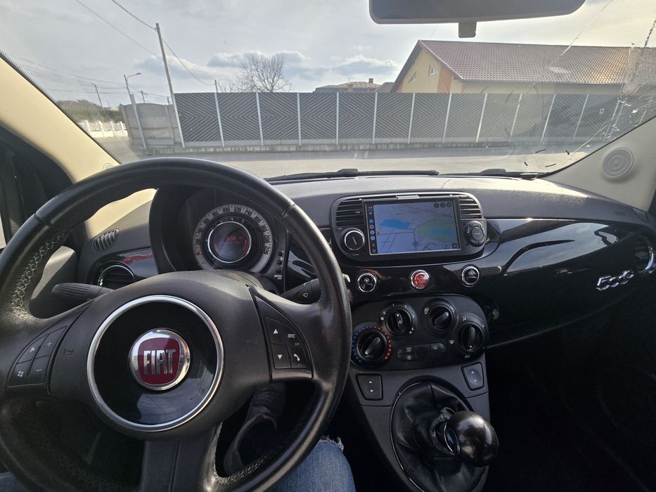 Fiat 500 C Cabrio cu  GPL