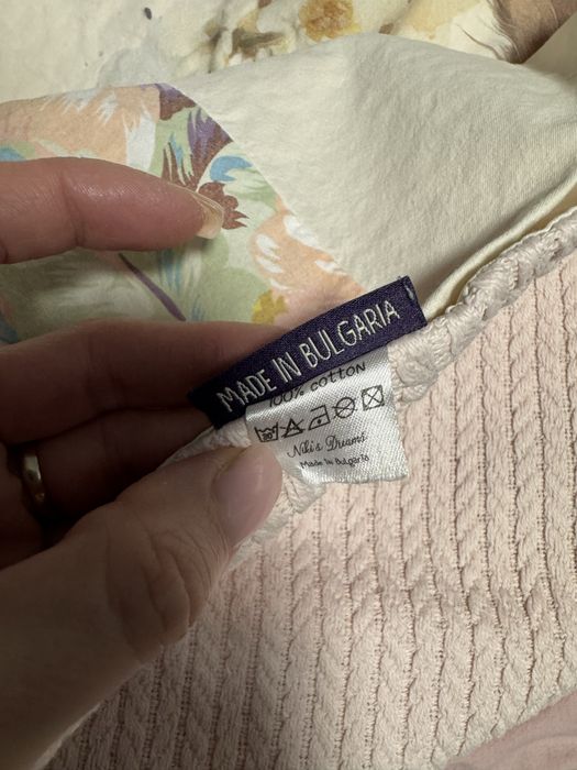 Бебешко одеалце, пелена за изписване за бебе момиче