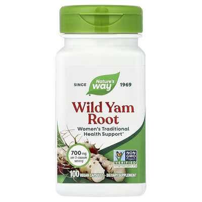Nature's Way, Корень дикого ямс. Wild yam. дикий ямс.