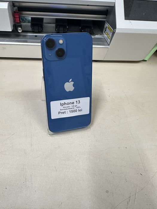 Iphone 13 / 128 gb / 100% baterie / folie sticla cadou