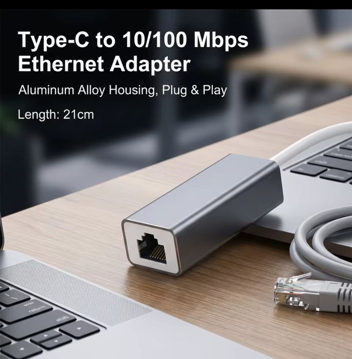 Ethernet RJ45, placa de retea Type C Ethernet