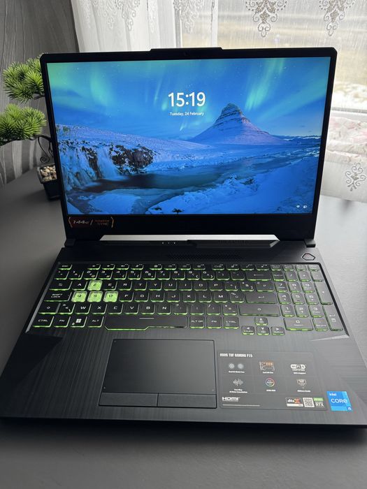 Asus TUF gaming F15, i5 11th gen, 16gb ram, RTX 3050 4GB GDDR6, 144hz.