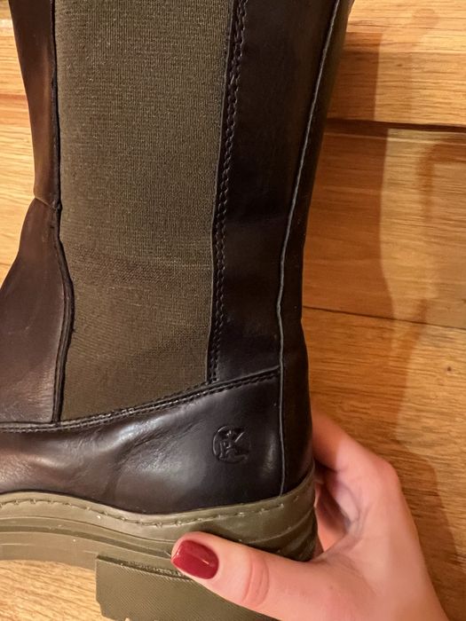 Дамски боти от ЕСТЕСТВЕНА кожа