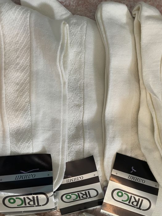 11 чифта бели мъжки чорапи размер 42