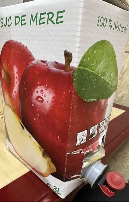 Suc de mere natural productie 2025