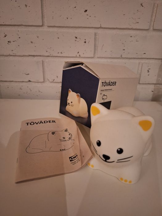 Ikea нощна лампа котка