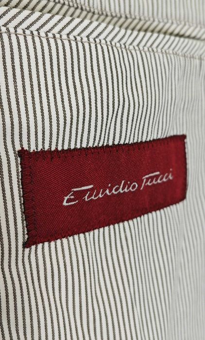 EMILIO TUCCI  100% Ленено мъжко сако размер 56 / XL