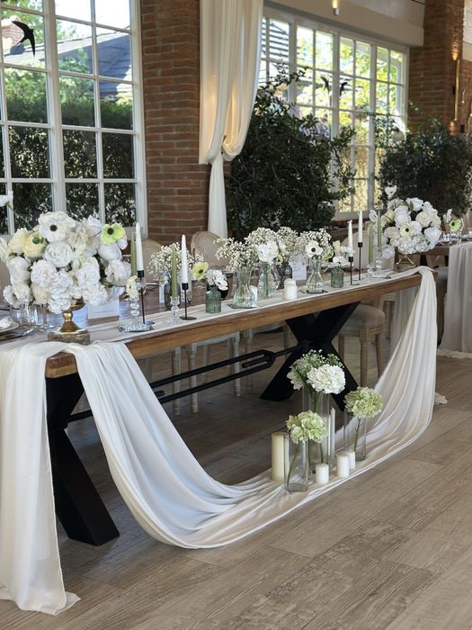 2200 lei aranajamente florale nunta - pachet complet