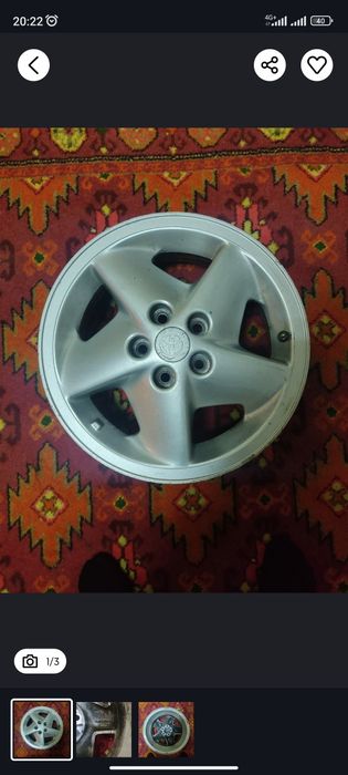 Титановые диски r15