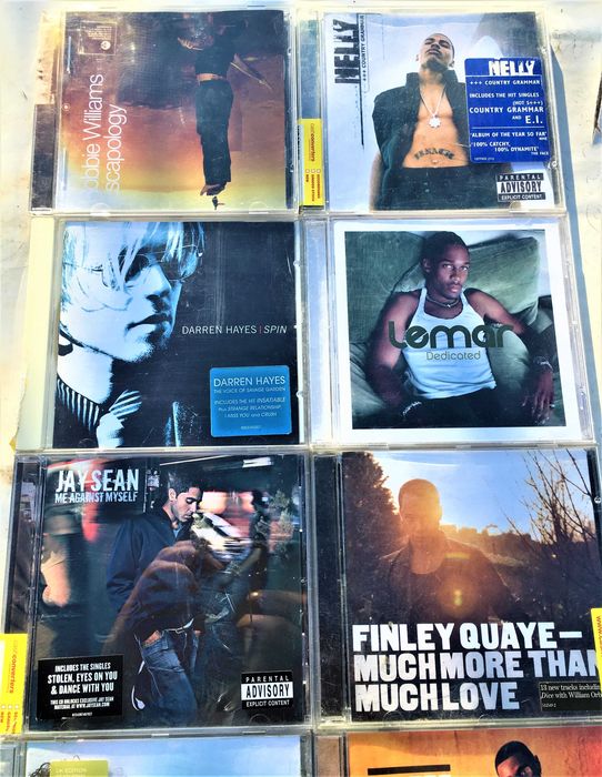 cd-uri originale, lemar, robbie williams. nelly, jay sean, craig david