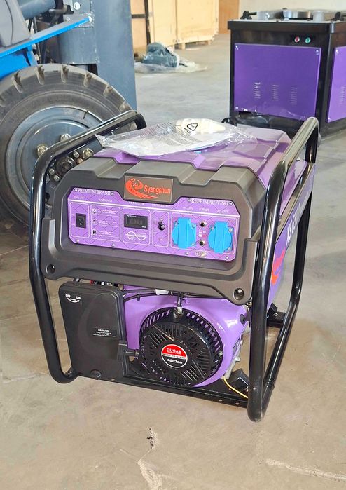 Бензиновый генератор XS6500 5 кВт 12ой кафолат Доставка (движок)