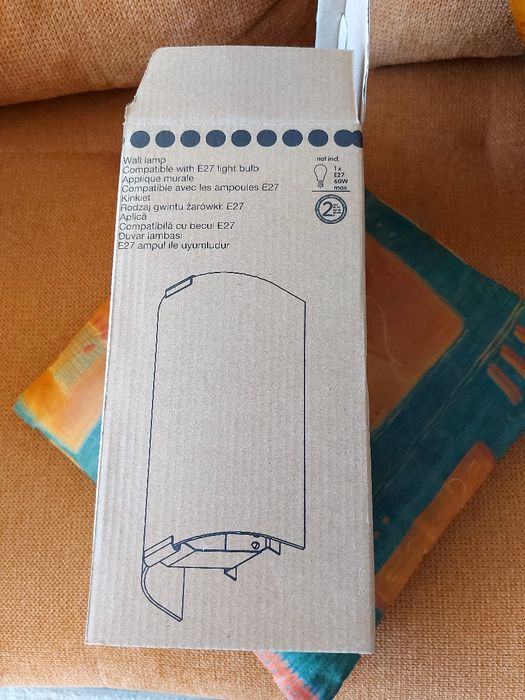 Aplica murala de sticla, nefolosita