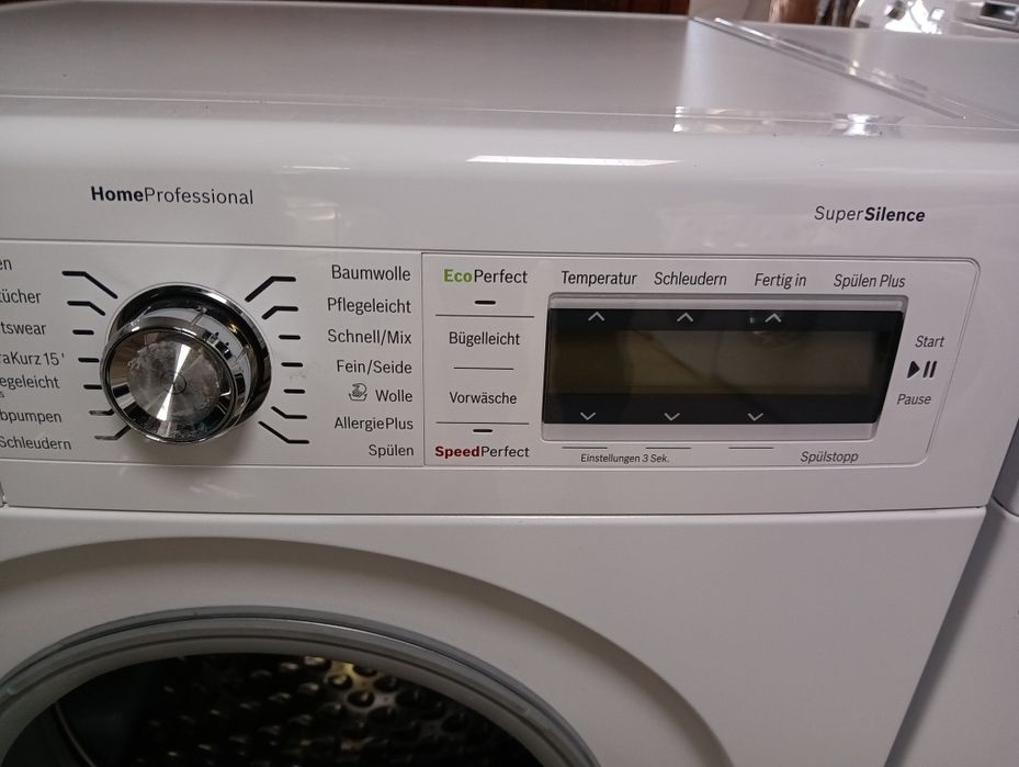 Комплект пералня и сушилня с термопомпа Бош Bosch Home Professional