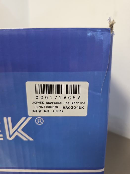 Masina de fum AGPtek, 500W, set cu telecomanda, produs NOU
