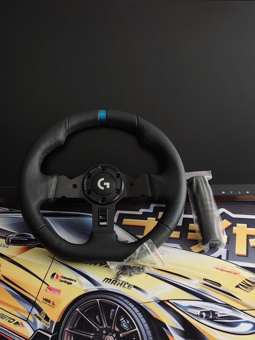 Игровой руль Logitech G923 для PS4/PS5 и ПК