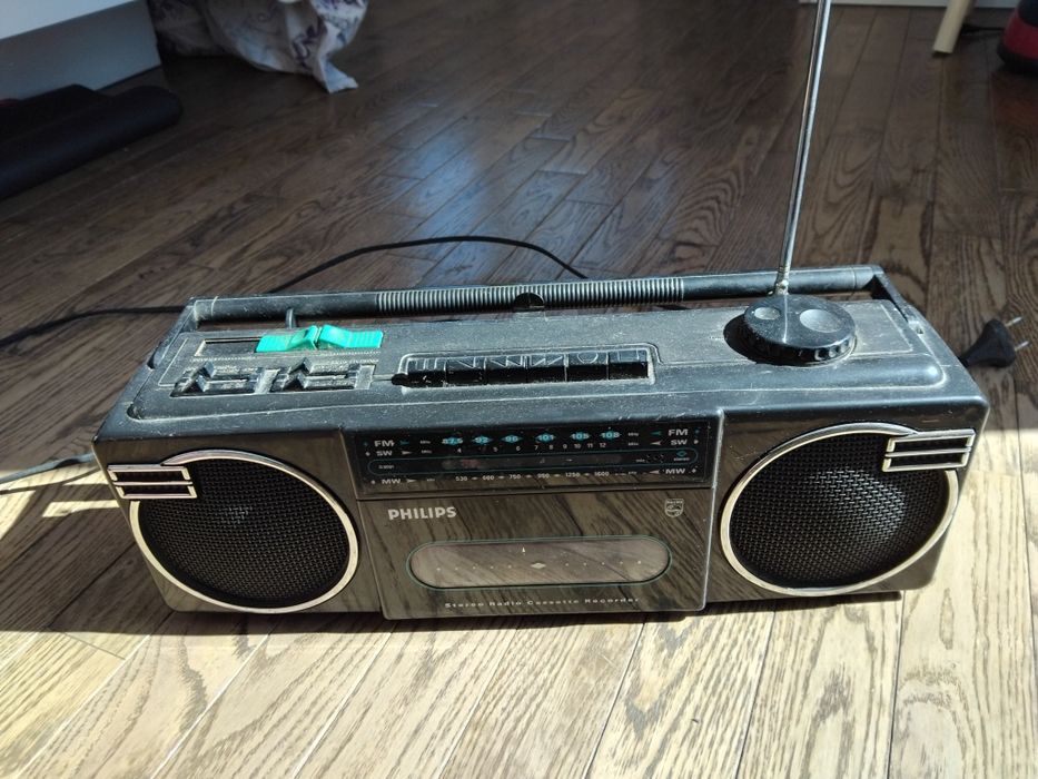 Philips D 8090/00 stereo radio cassette recorder