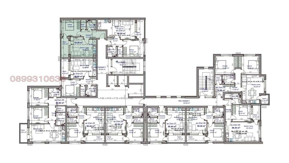 Продава се Двустаен апартамент в Варна, Младост 1 - 64 кв.м за 1048 €/кв.м - Снимка #10
