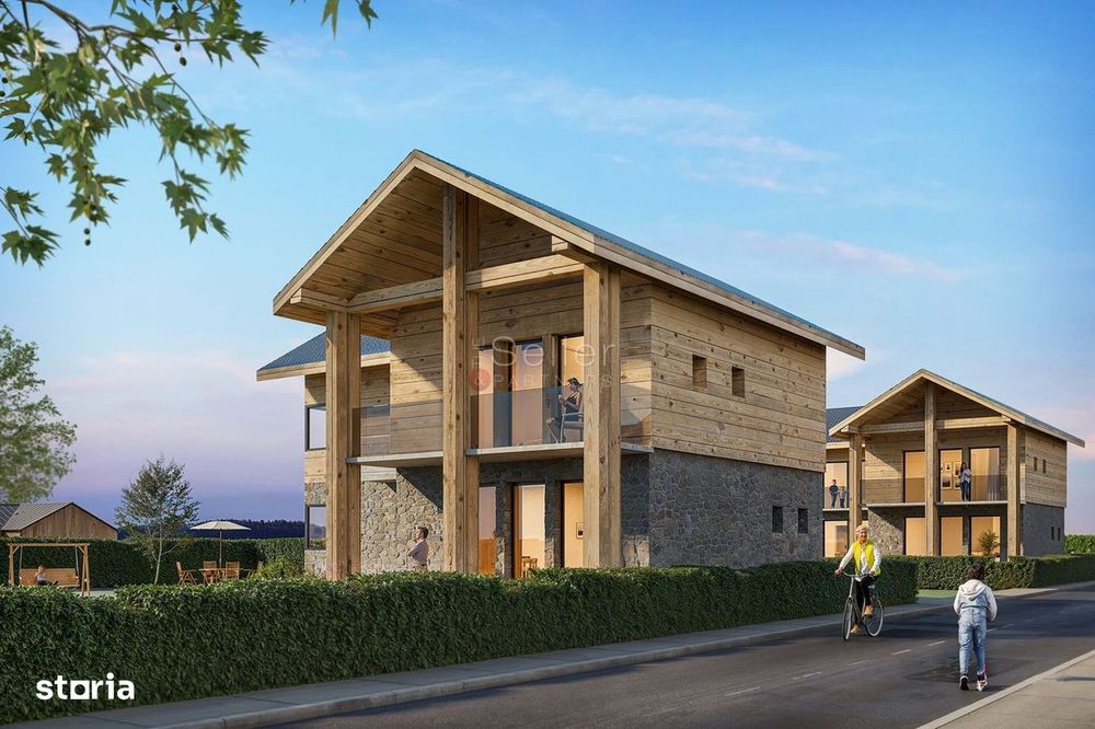 Maggie’s Residence – Vile Premium în Cristian – Design Modern și Curte