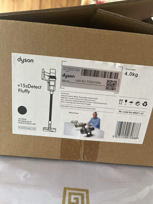Dyson v15 Detect Fluffy