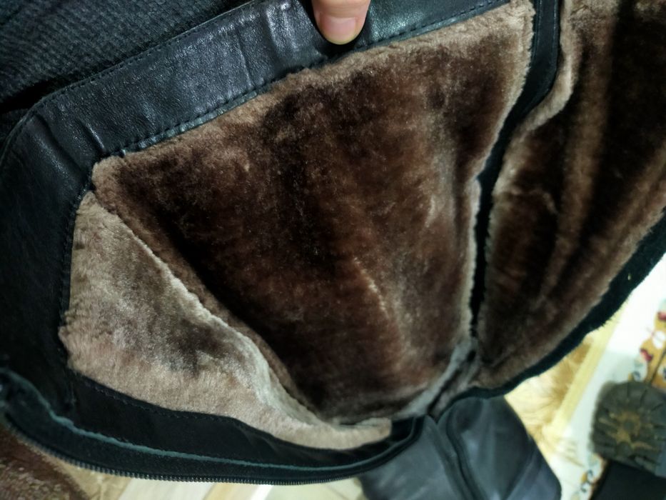 кожаные зимние сапоги