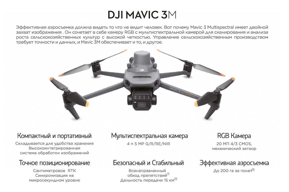 Дрон-картограф DJI Mavic 3M
