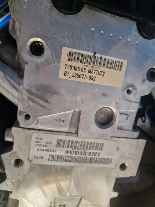 Motor bmw e90 e91 e92 e93 e60 e61 e65 x5 x6 e70 e71 m57 306d3a
