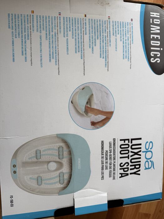 Aparat hidro masaj picioare Homedics foot spa