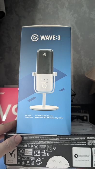 Конденсаторный usb Микрофон elgato wave 3