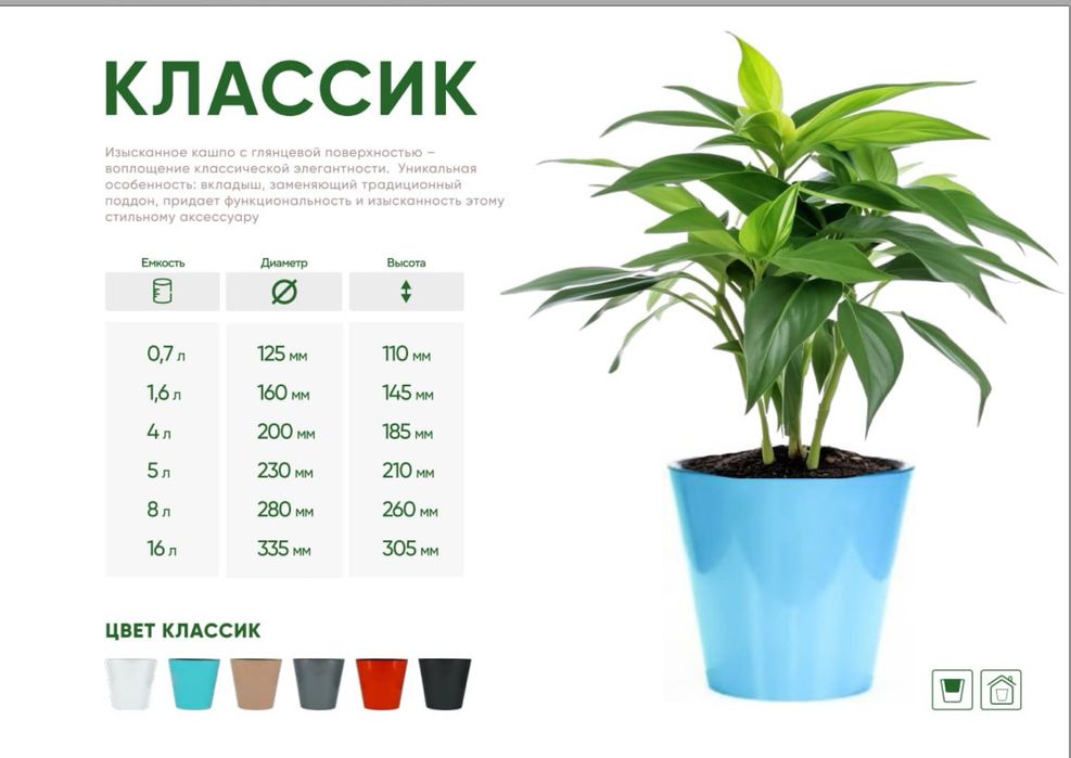 Горшки для цветов/Гул тувак