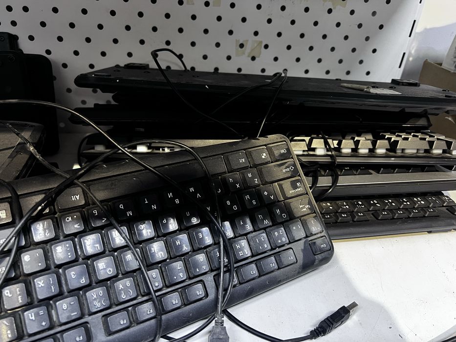 Клавиатуры б/у USB оптом клавиатура для ПК