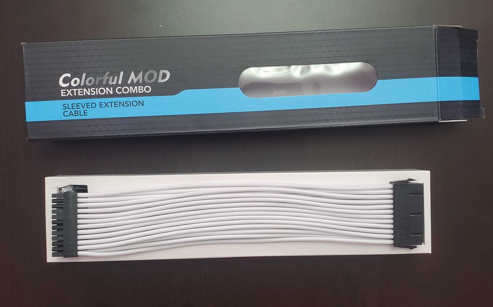 Кабели: Custom Sleeved Extension Cables - Бели