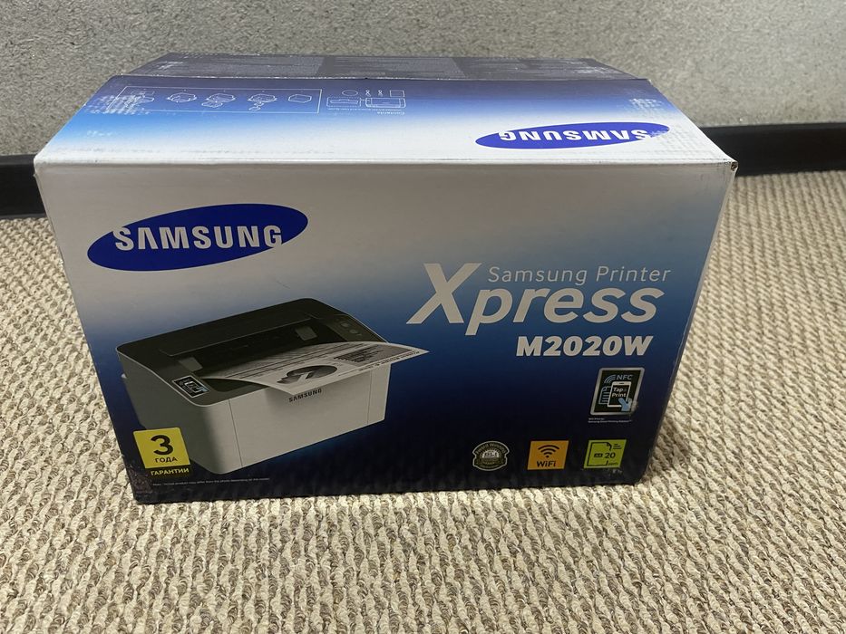 Принтер лазерный Samsung Xpress M2020W. НОВЫЙ.