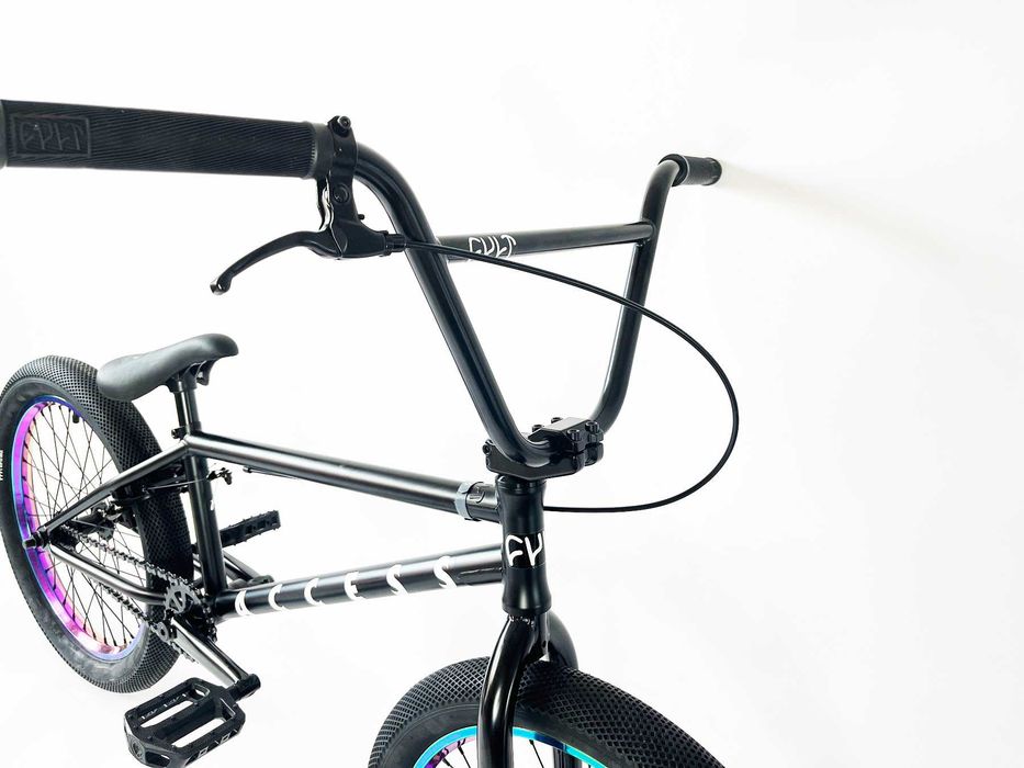 НОВИ BMX CULT ACCESS BLACK OIL 20 " цола цяло колело цял БМХ