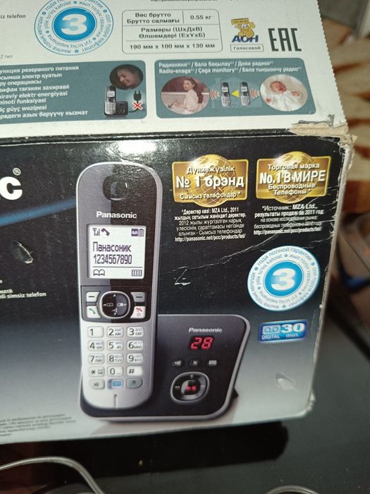 Радиотелефон Panasonic новый