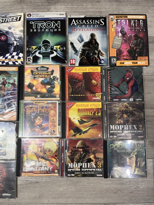 Диски игровые dvd на пк