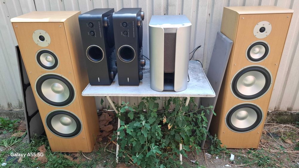 boxe canton jbl heco 2x150w kef de la