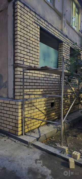 Кладка балкон Balkonga gisht teramiz