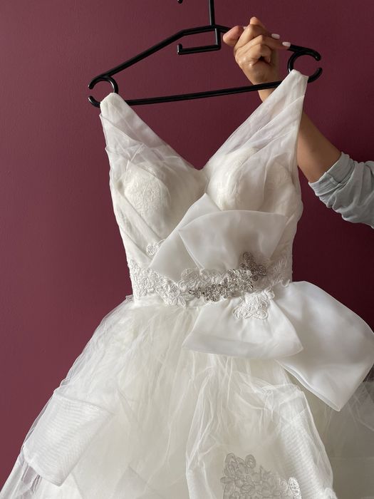 шикарное свадебное платье