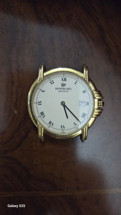 Ceas raymond weil  18k Gold. Ecetroplated