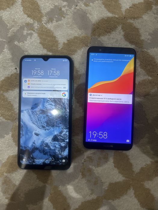 Redmi 9a 32gb,Huawei p smart 32gb