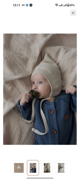 Детский конверт на выписку