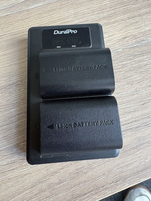 Батерии LP-E6 със зарядно usb Durapro