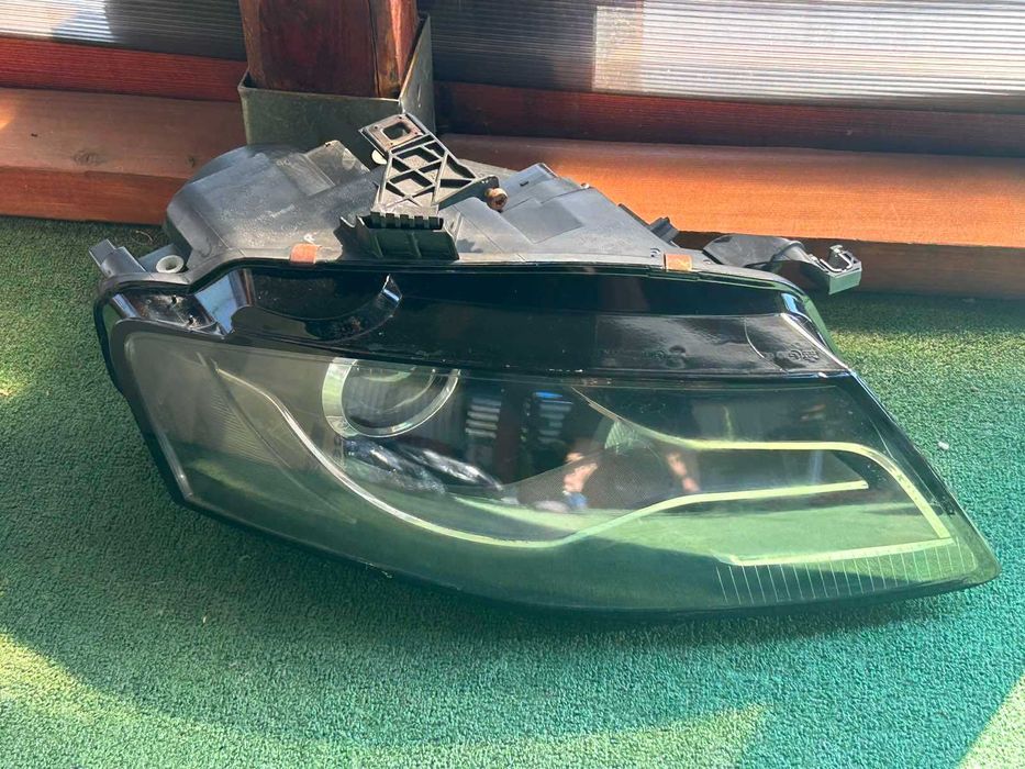фар десен Audi A4 bixenon 2007-2011г. #522S.
