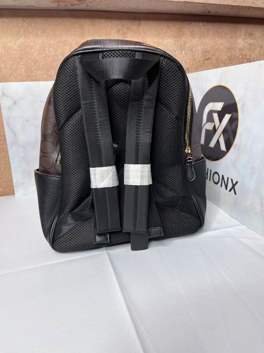 Rucsac dama negru-maro, model elegant, practic