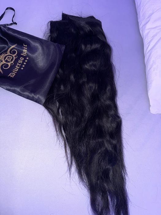 Естествена коса, удължения