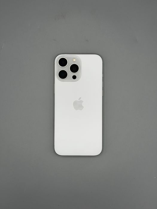 iPhone 16 Pro Max / 256 GB / Baterie 91% / 453 Cicluri / White Titanium / Impecabil / Garantie un an