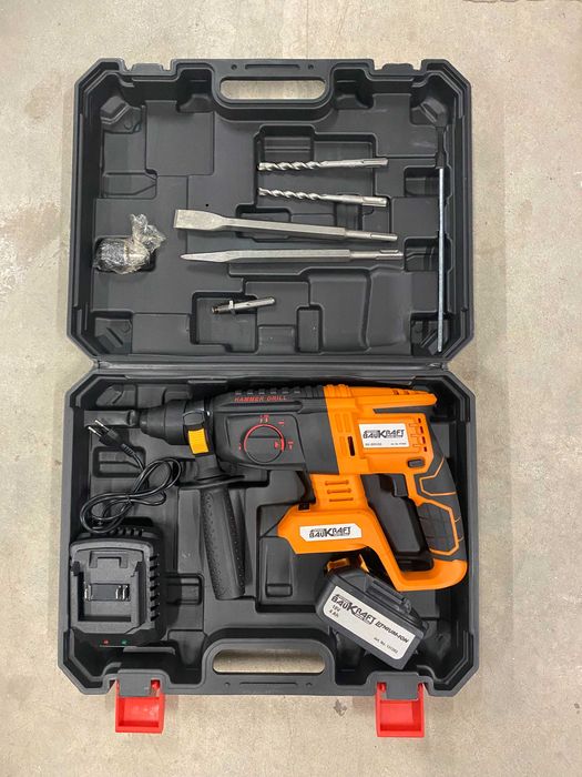 013601	Перфоратор безч. SDS-plus 2.2J 4ф. 18V 4Ah куфар BK-BRH58